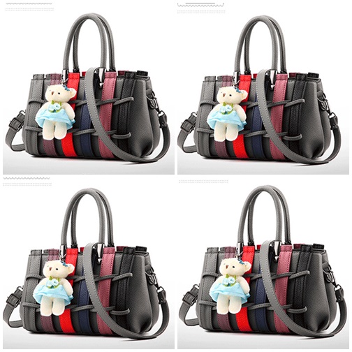B2725 IDR.182.000 MATERIAL PU SIZE L27XH17XW13CM WEIGHT 850GR COLOR DARKGRAY