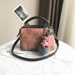 B0120-pink Doctor Bag Fashion Cantik