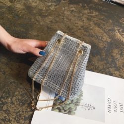 B067-silver Tas Slingbag Mini Cantik Lucu Terbaru