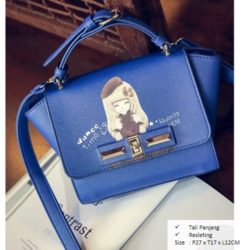 B10131 MATERIAL PU SIZE L19 27XH17XW12CM WEIGHT 650GR COLOR BLUE