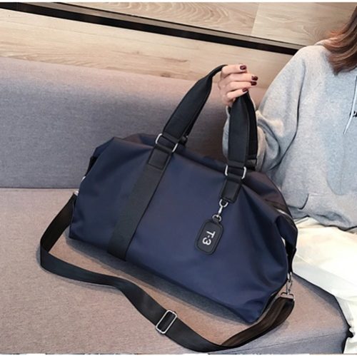B151-blue Tas Travel Bag Fashion Import Cantik