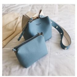 B18130-blue Pingo Bag Fashion Korea Import 2in1