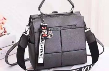 B1862 IDR.152.000 MATERIAL PU SIZE L22XH22XW13CM WEIGHT 650GR COLOR GRAY