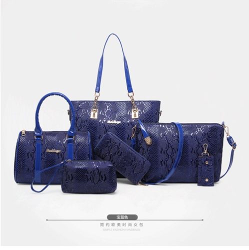 B2614 MATERIAL PU SIZE L34XH29XW11CM WEIGHT 1350GR COLOR BLUE