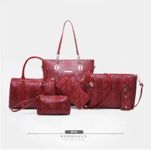 B2614 MATERIAL PU SIZE L34XH29XW11CM WEIGHT 1350GR COLOR WINE