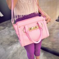 B2709 IDR.182.000 TAS FASHION MATERIAL PU SIZE L27XH20XW14CM WEIGHT 750GR COLOR PINK