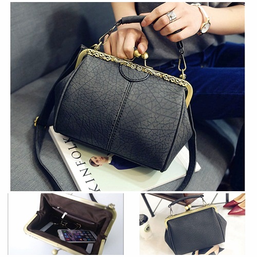 B28312 IDR.155.000 MATERIAL PU SIZE L23XH20XW12CM WEIGHT 550GR COLOR BLACK