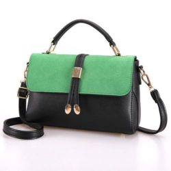 B33698-green Tas Handbag Wanita Kekinian Import