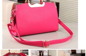 B504 IDR.195.000 MATERIAL PU SIZE L33XH23XW9CM WEIGHT 850GR COLOR ROSE
