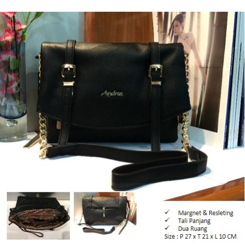 B7944 IDR.205.000 MATERIAL PU SIZE L27XH21XW10CM WEIGHT 800GR COLOR BLACK