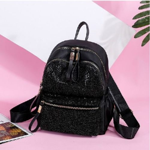 B813479 IDR.149.000 MATERIAL SEQUIN SIZE L26XH31XW14CM WEIGHT 500GR COLOR BLACK