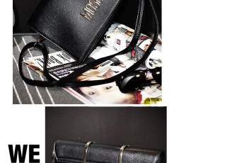 B8433 IDR.172.000 MATERIAL PU SIZE L28XH15XW2CM WEIGHT 700GR COLOR BLACK