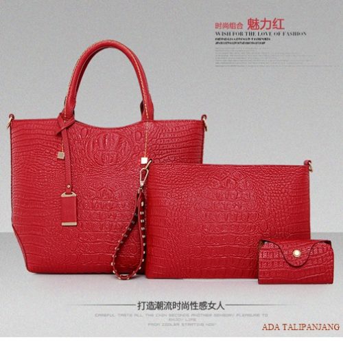 B879 (3in1) MATERIAL PU SIZE L26XH26XW12CM WEIGHT 1100GR COLOR RED