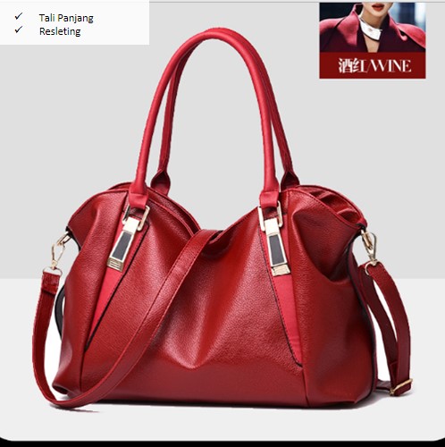 B897 IDR.152.000 MATERIAL PU SIZE L37XH23XW16CM WEIGHT 850GR COLOR RED