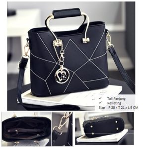 B919 IDR.155.000 MATERIAL PU SIZE L25XH21XW9CM WEIGHT 650GR COLOR BLACK
