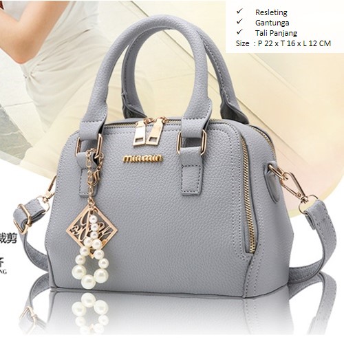 B937 IDR.166.000 MATERIAL PU SIZE L22XH16XW12CM WEIGHT 600GR COLOR GRAY