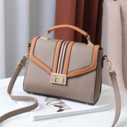 B961-khaki Handbag Import Elegan Wanita