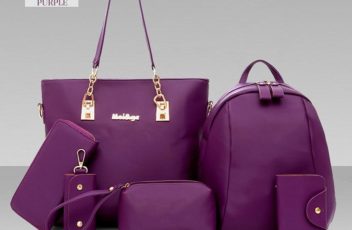 B968 IDR.205.000 MATERIAL NYLON SIZE L29XH27XW12CM WEIGHT 1300GR (6in1) COLOR PURPLE