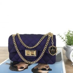 BL1081SMALL-purple Tas Jelly VALENS Bahan Matte Elegan Import