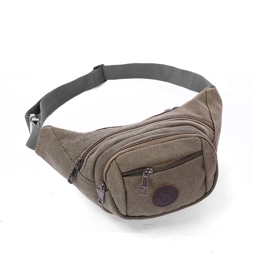 Jual BOM2099green Waist Bag Sports Unisex CANVAS