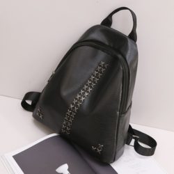 BOM3802-black Tas Ransel Fashion Import Elegan