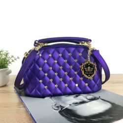 BOM4023-purple Tas Doctor Bag Jelly VALENS Terbaru
