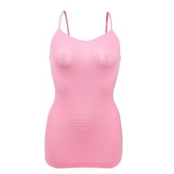 BR9104-pink Tanktop Dress Serbaguna Import Terbaru