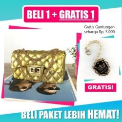BTH1083SMALL IDR.50.000 MATERIAL JELLY SIZE L17XH10XW6.5CM WEIGHT 450GR COLOR GOLD