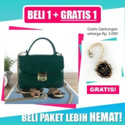 BTH1088 IDR.38.000 MATERIAL JELLY SIZE L17XH12XW7CM WEIGHT 550GR COLOR GREEN