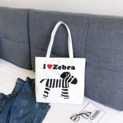 BTH6600-zebra Tas Tote Bag Wanita Modis Terbaru