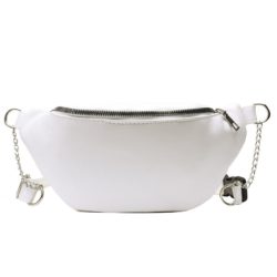BTH9514-white Waistbag Cantik Stylish Import Terbaru