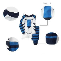 C1090-bluelion Setelan Baju Tidur Anak Lucu Nyaman Terbaru