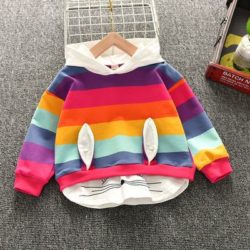 C19020-asphoto Sweater Rainbow Anak Imut Terbaru