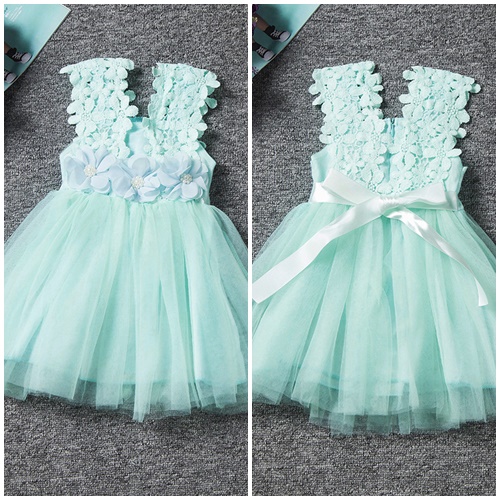 Jual C88168 Green Gaun Dress Anak Cewek Elegan Grosirimporcom