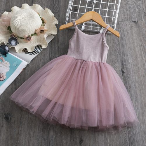 C88613-pink Baju Dress Anak Modis Import Terbaru