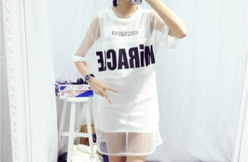 D38422(2in1) IDR.125.000 MATERIAL COTTON+GAUZE LENGTH73CM BUST86CM WEIGHT 250GR COLOR WHITE