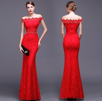 D4001 IDR.158.000 MATERIAL LACE-LENGTH135CM,BUST88CM WEIGHT 350GR COLOR RED