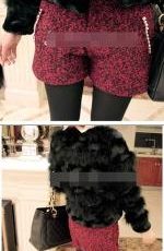 P6538 IDR.92.OOO MATERIAL WOOLEN-SIZE-M,L-LENGTH-29CM,30CM,WAIST-70CM,74CM WEIGHT 230GR COLOR RED