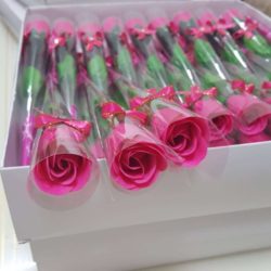 SFT01A-rose Bunga Rose Sintetis Tangkai Cantik