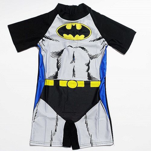 Jual SFT200 batman  Baju  Renang Anak Karakter Superhero 