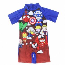 SFT200-babyavenger Baju Renang Anak Karakter Superhero Keren Import