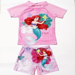 SFT225-mermaid Baju Renang Anak Set Celana Pendek & Baju lengan Pendek