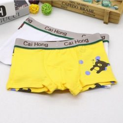 SFT3025-yellow Celana Dalam Boxer Anak Import Terbaru