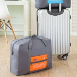 SFT5003-orange Folding Bag Serbaguna Bisa Dilipat