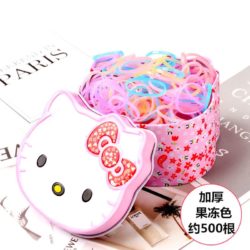 SFT5931-jelly Karet Rambut Lucu + Box Hello Kitty