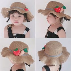 SFT6203-khaki Topi Anak Imut Lucu Kekinian Import