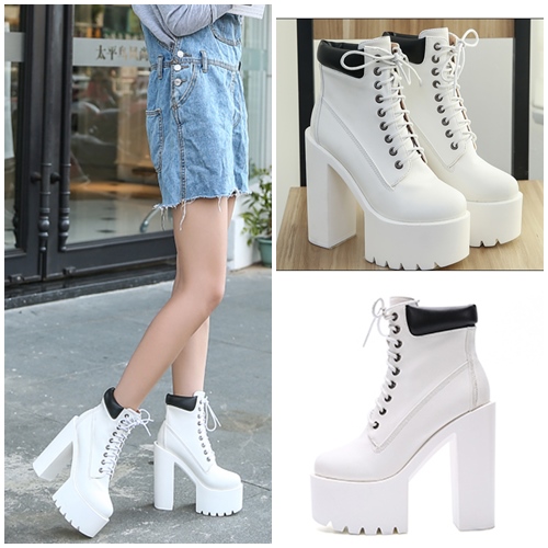 sepatu boot heels