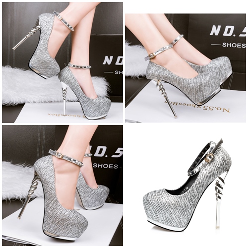 jual shh1993 silver high heels elegan 14cm grosirimpor jual shh1993 silver high heels elegan 14cm grosirimpor
