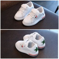 SHK189-green Sepatu Kets Anak Trendy Import Terbaru