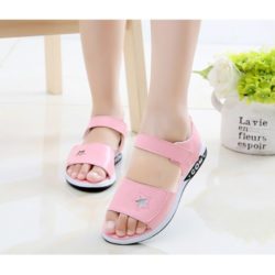 SHK202-pink Sandal Gunung Fashion Anak Cantik
